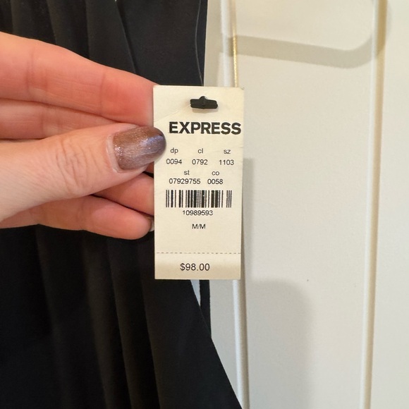 Express Black Maxi Dress - Picture 4 of 4